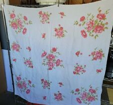 Linen tablecloth pink for sale  Portland