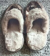 sequin slippers for sale  NEWTON ABBOT