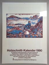 Holzschnitt kalender 1990 gebraucht kaufen  Deutschland