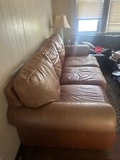 genuine sofa leather couch for sale  New Brunswick