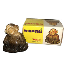 Wade Whimsies #19 chimpancé en caja original figura de porcelana animal mono! segunda mano  Embacar hacia Argentina