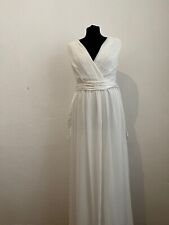 Dorothy Perkins Classic Multiway Infinity Dress in White Size 10, used for sale  Shipping to South Africa