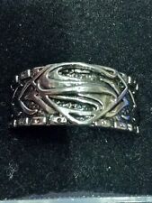 Silver superman ring for sale  New Castle