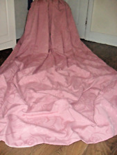 pink damask curtains for sale  LEEDS