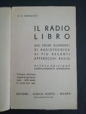 Radiolibro radio libro usato  Savona