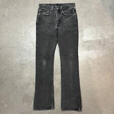 Jeans jeans vintage Levi’s 517 boot cut flare preto medida 31x34, usado comprar usado  Enviando para Brazil