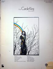 Used, WRITER CAROLE KING SONG BOOK SHEET MUSIC SONG ALBUM UP ON THE ROOF - MUSIC SHEET for sale  Shipping to Ireland