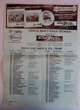 Rally ciocco elenco usato  Albenga
