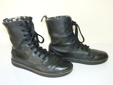 Ladies Dr Martens 'STRATFORD' Black Leather 9 Hole Lace-up boots Size UK 3, used for sale  Shipping to South Africa