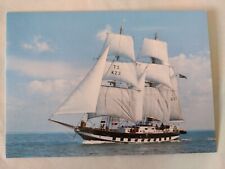 Postal, barco de entrenamiento de vela "regalista" tarjeta de mayor tamaño segunda mano  Embacar hacia Argentina