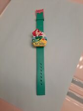 Reloj The Little Mermaid 1991 Disney vintage abatible Ariel necesita batería , usado segunda mano  Embacar hacia Argentina