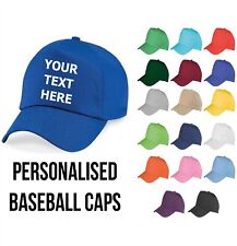 Personalised baseball cap for sale  CALDICOT