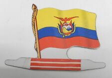 Plaque drapeau equateur d'occasion  Ham