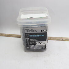 (Approx. 200) Teks External Hex Head Washer Sheet Metal Roofing Screws #12 , used for sale  Shipping to South Africa