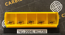 NG2094L KC730 - CARBIDE LATHE GROOVING INSERTS - PACK OF 5 - KENNAMETAL for sale  Shipping to South Africa