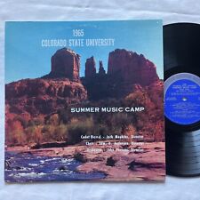 Banda y orquesta campamento de música de verano de la Universidad Estatal de Colorado 1965 12" 33 rpm segunda mano  Embacar hacia Mexico