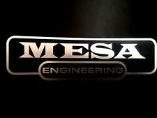 Logotipo MESA ENGINEERING plástico prata cor PRETO 190mm comprar usado  Enviando para Brazil