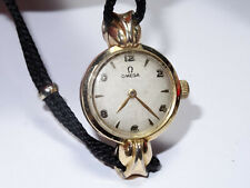 Reloj Antiguo Damas OMEGA Enchapado en Oro con Banda de Cuerda Circa 1947 Cal. 240 segunda mano  Embacar hacia Argentina