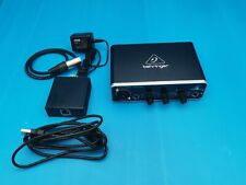 Interface de áudio USB Behringer U-Phoria UMC22 com fonte de alimentação comprar usado  Enviando para Brazil