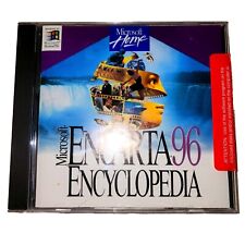 VINTAGE Microsoft Home Encarta 96 Encyclopedia For PC CD-ROM Complete for sale  Shipping to South Africa