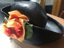 Cappellino vintage nero usato  Italia