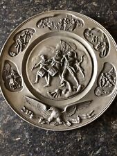 Bicentennial pewter plate for sale  Hodges