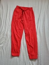 Zara red joggers for sale  BASILDON