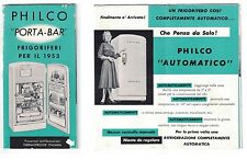 Pubblicità philco frigoriferi usato  Messina