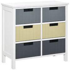 HOMCOM Simple Chest of 6 Drawers Storage Cabinet for Dining Room, Refurbished for sale  Shipping to South Africa