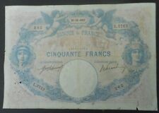 Billet francs bleu d'occasion  Bourges