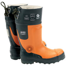 Chainsaw boots size for sale  TELFORD