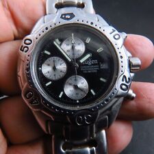 Steel hugen chronograph for sale  Shipping to Ireland