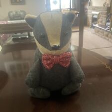 Fabric badger animal for sale  WAKEFIELD