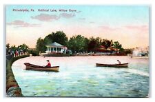 Cartão postal artificial Lake Willow Grove, Filadélfia PA H16 comprar usado  Enviando para Brazil