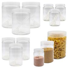 Clear spice jars for sale  LEICESTER