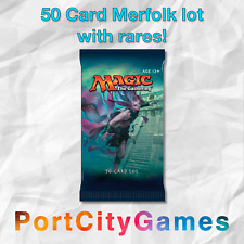 Lote de 50 cartas Merfolk Magic MTG com raras + bônus GRÁTIS raros e pacotes de reforço! comprar usado  Enviando para Brazil