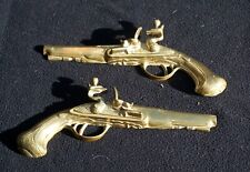 Pair vintage brass for sale  YORK