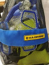 US Divers Ironman Powerflex((M)Kit Diving 2 Mask(Iron/speedo) and Snorkel , used for sale  Shipping to South Africa