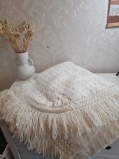 Vintage cream wool for sale  STOCKTON-ON-TEES