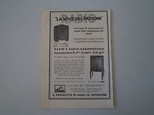 Advertising pubblicità 1934 usato  Salerno