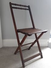 Vintage folding chair for sale  SKIPTON