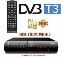 Usato, SILTAL DECODER DIGITALE TERRESTRE HAVEC10 DVB-T2 T3 VERO H265 HDMI SCART PVR USB usato  Napoli