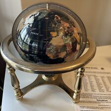 Lapis gemstone globe for sale  GAINSBOROUGH