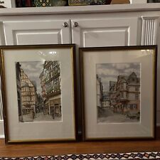 Pair artist watercolor for sale  Mableton