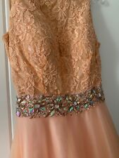 Peach prom dress for sale  CANVEY ISLAND