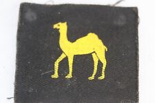 ORIGINAL BRITISH ARMY WW2 CAMEL CORPS ? PRINTED FORMATION SIGN DIVISION for sale  Shipping to South Africa