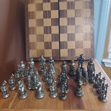 Vintage pewter chess for sale  Waxahachie