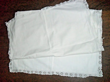 Vintage bolster pillowcase for sale  LEEDS