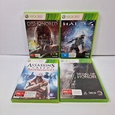 Jogos Dishonored Halo 4 Assassins Creed Brotherhood Medal of Honor Xbox 360 comprar usado  Enviando para Brazil