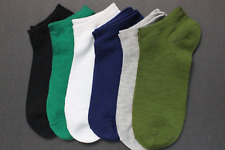 6 PAIR 10-13 men's SPORT NO SHOW LOW ANKLE CASUAL SOCKS THIN FIT SHOE 5 to 10 for sale  Shipping to South Africa